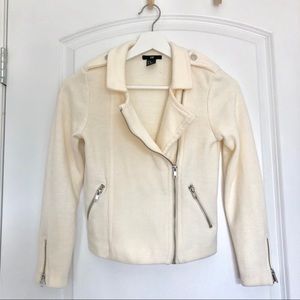White H&M jacket
